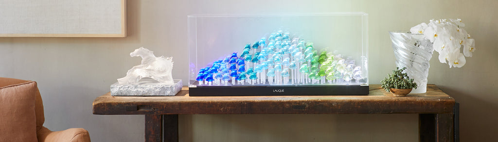 Lalique Crystal Display