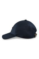 Night blue Jacob Cohen cap with curved brim and adjustable strap