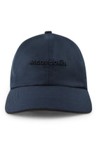 Night blue cap with embroidered JACOB COHEN logo on front panel