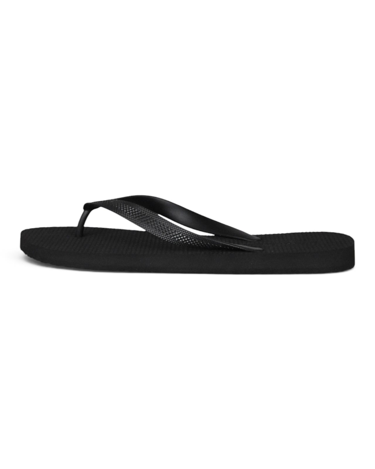 Frescobol Carioca Fabio black flip flops with open thong straps