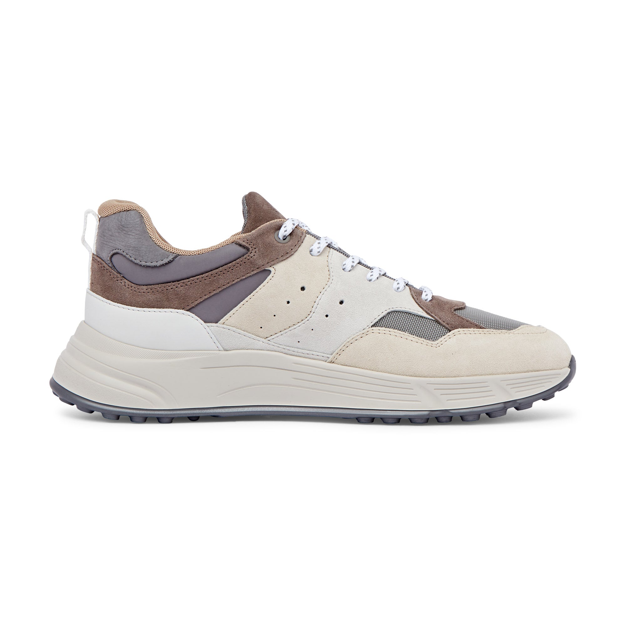 HOGAN Hyperlight Runner Trainer Beige Grey