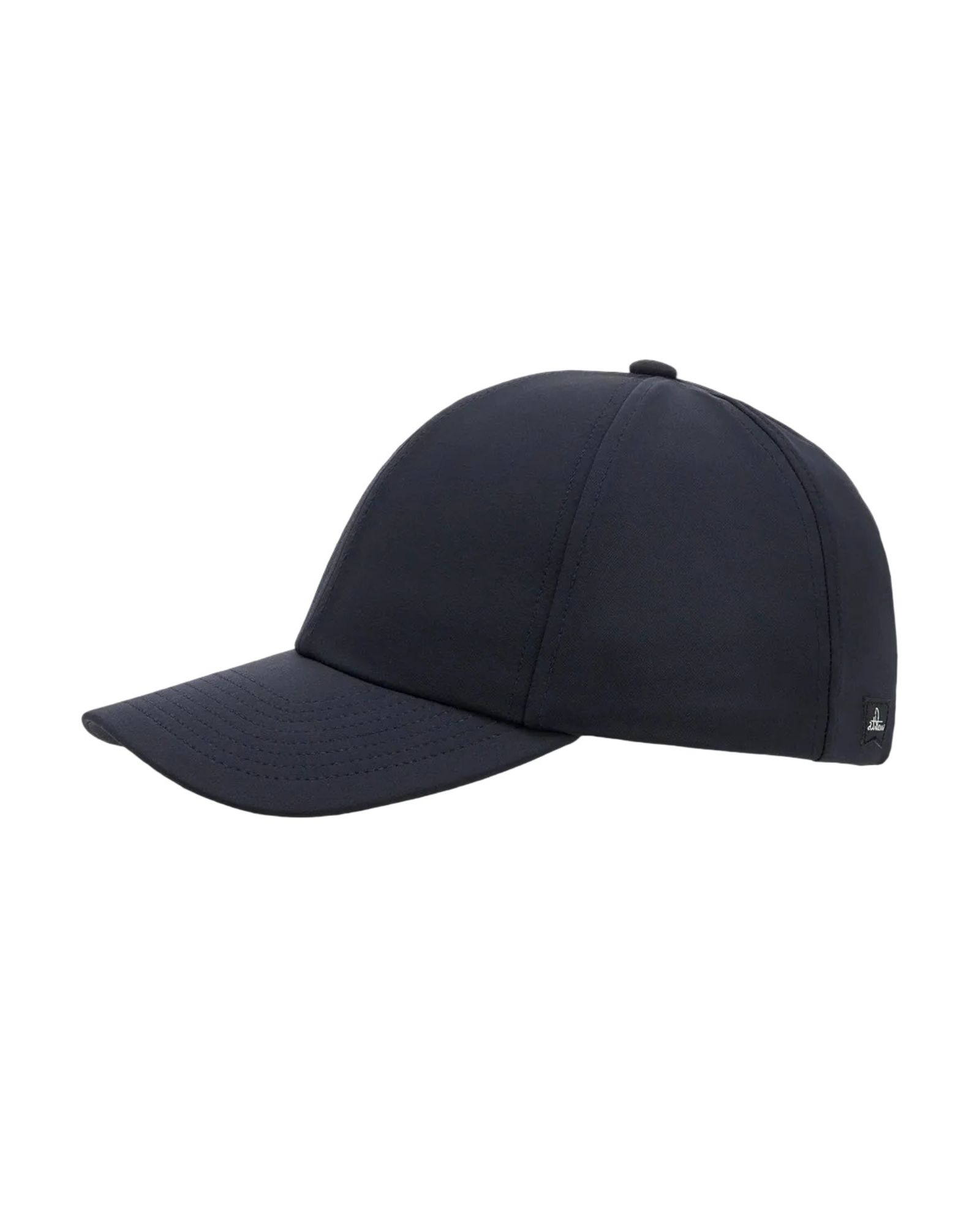 Wahts TRAN Tech stretch cap, night blue with curved brim and stitched panels