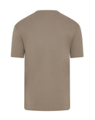Zattura supima cotton t-shirt, short sleeve crew neck, mushroom, back