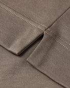 Zattura supima cotton t-shirt side seam stitching, mushroom