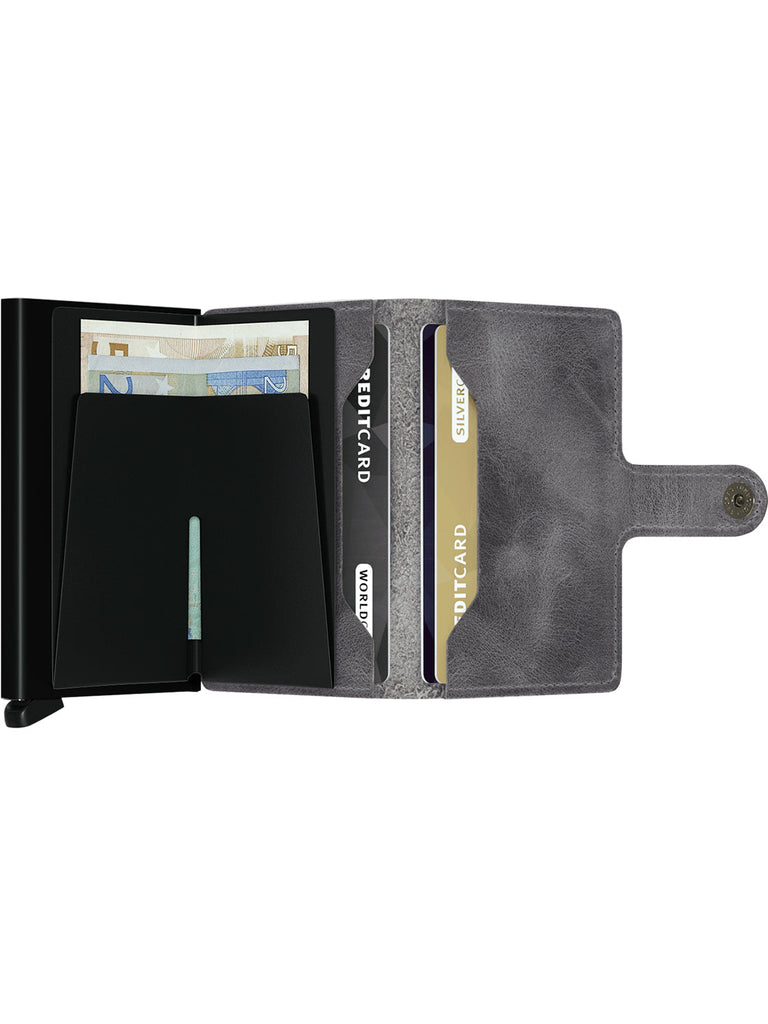 Miniwallet Vintage (Grey-Black) - Union 22