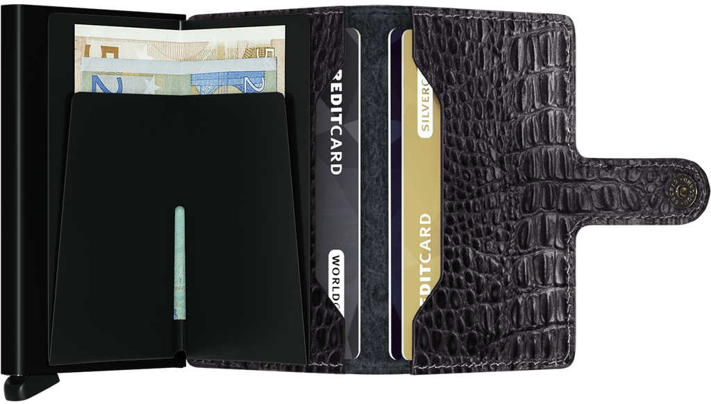 Secrid Mini Wallet Nile (Black) - Union 22