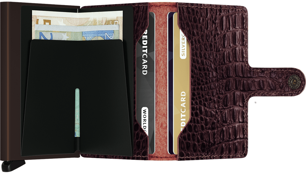 Secrid Mini Wallet Nile (Brown) - Union 22